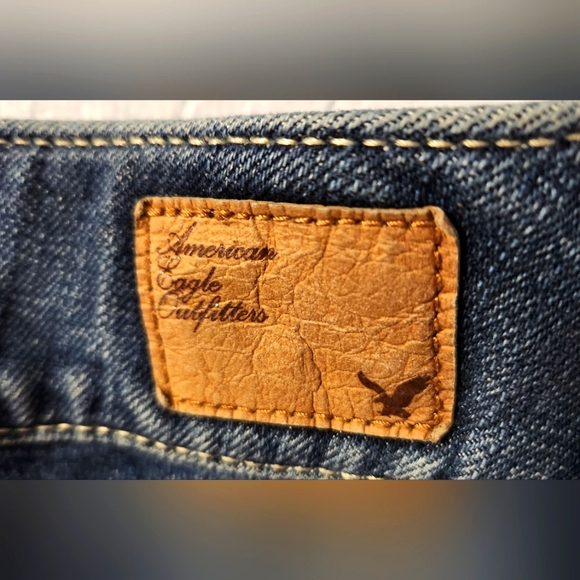 Vintage Y2K American Eagle Low Rise Artist Flare Jeans - Women's Size 8 Long - Picture 5 of 8